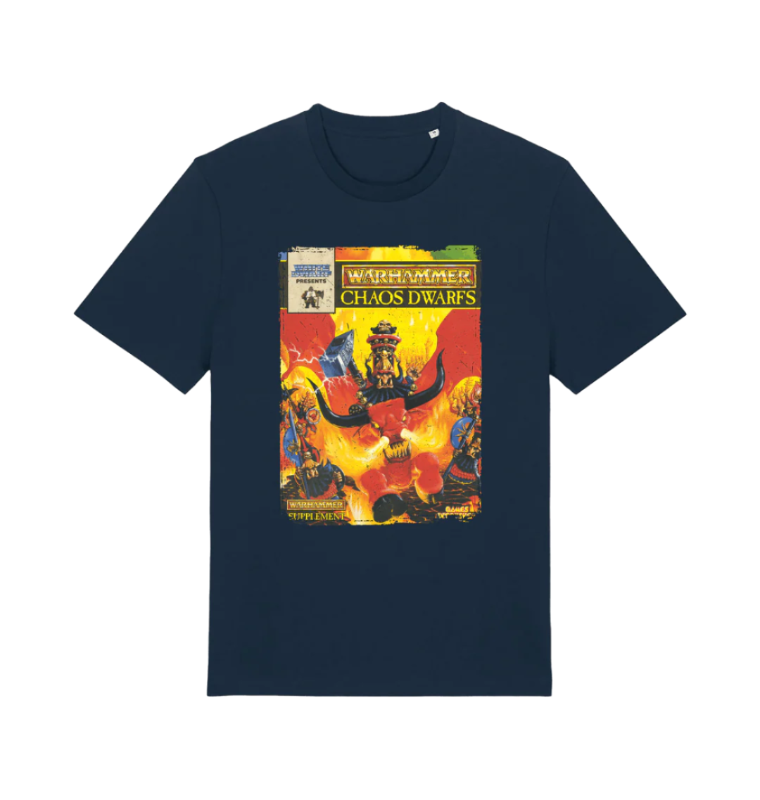 French Navy Printed T-shirt